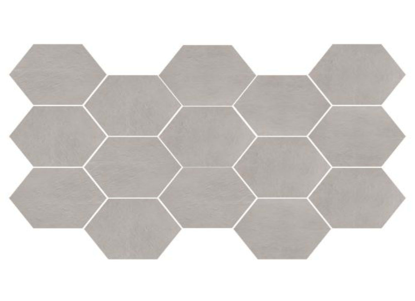 Newton in Pearl Natural - 10x14 Hexagon