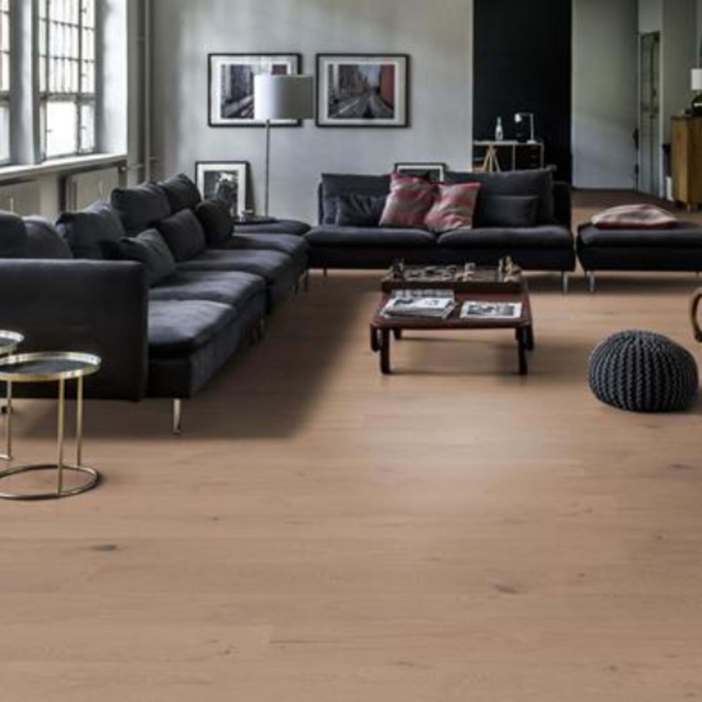 Beyond Retro Collection in Frozen Hazelnut Plank Hardwood