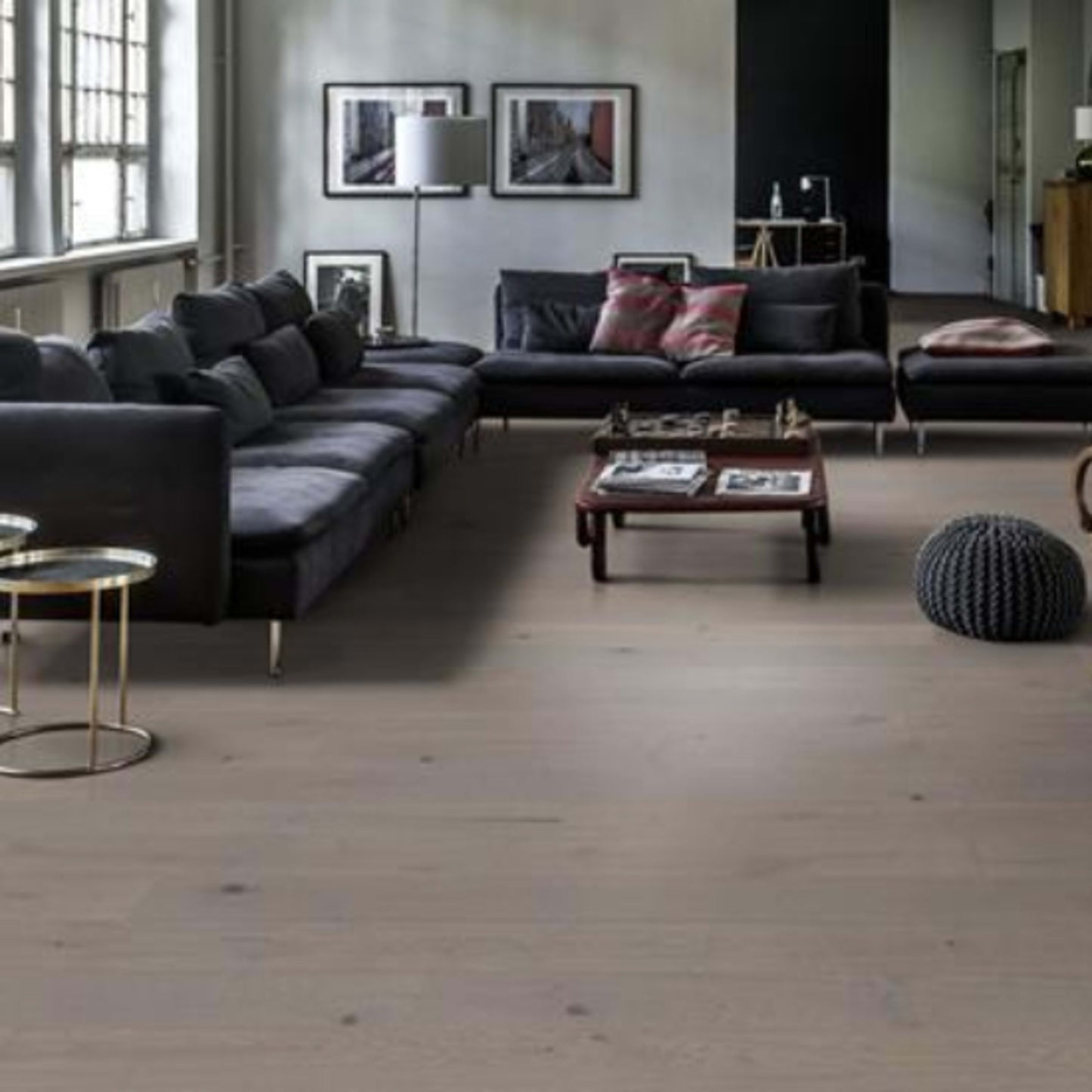 Beyond Retro Collection in Pearl Grey Plank Hardwood