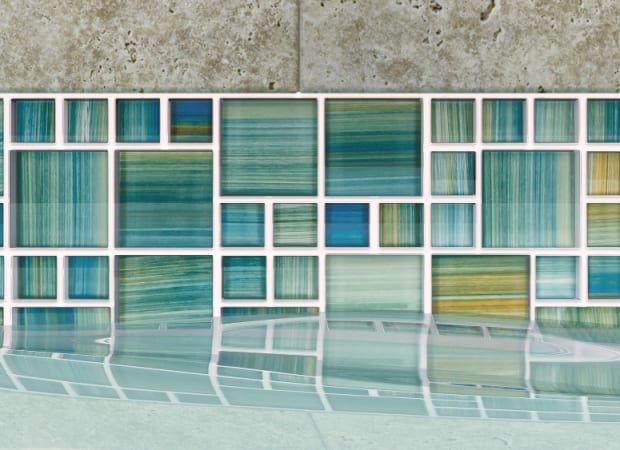 Splash in Neptune Blocks Emerald