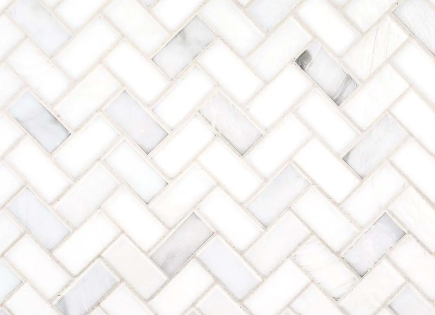 5/8" Herringbone Blend Mosaic in Neko