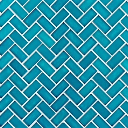 5/8" Herringbone Mosaic in Kotor