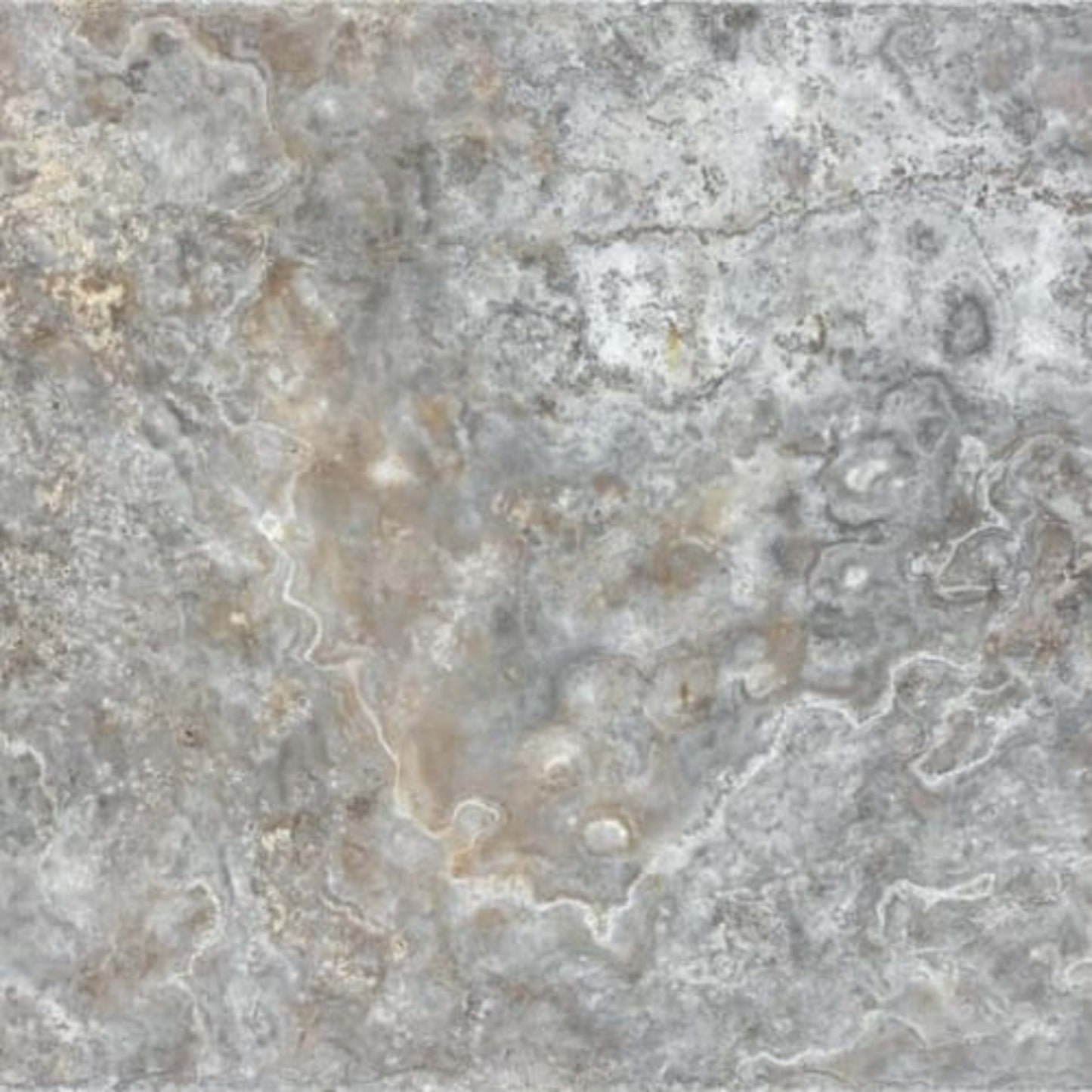 Silver Ash in Chiseled & Brushed 16x24 Natural Stone