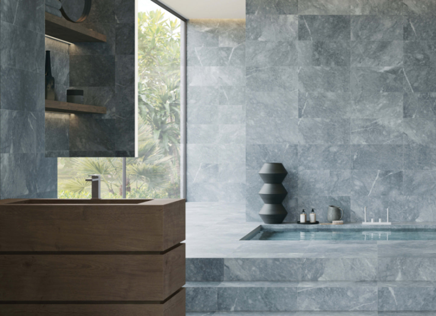 Aqua Intenso in Brushed 12x24