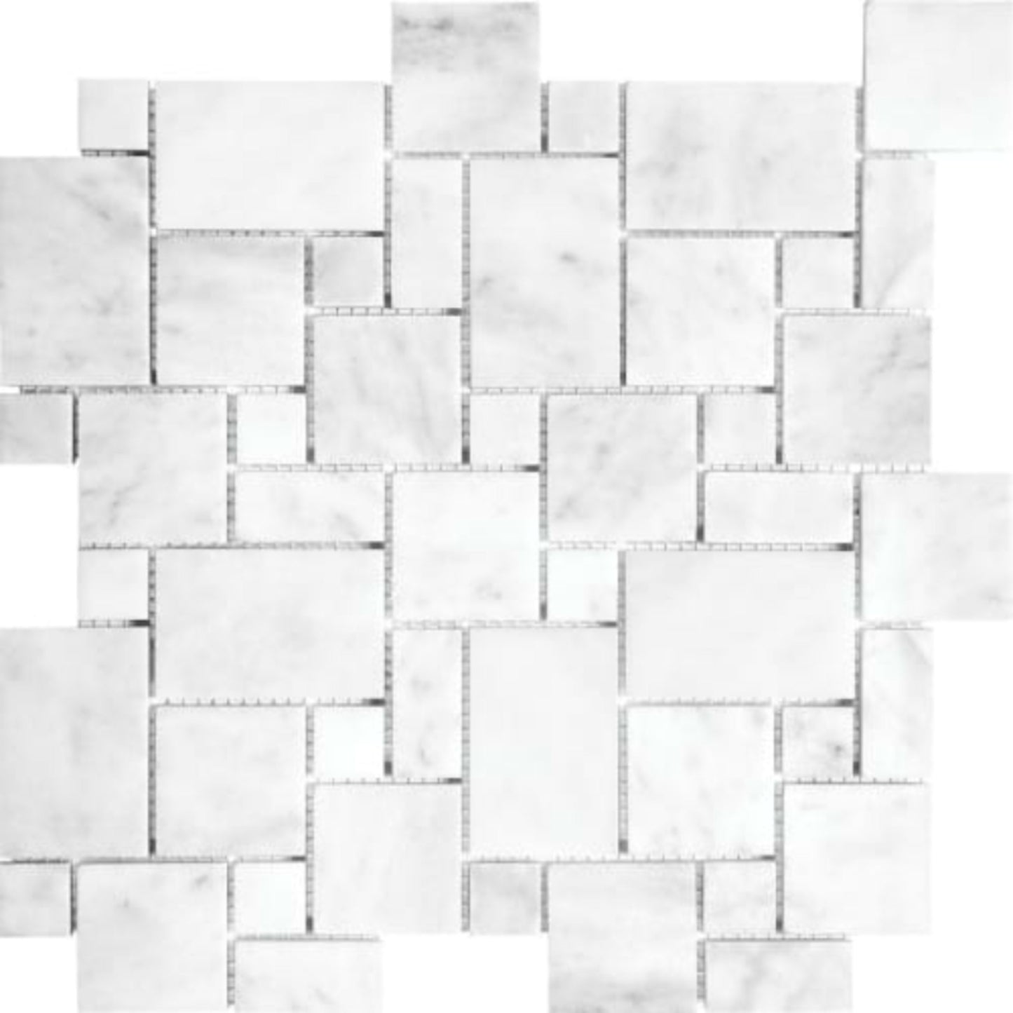 Bianco Venatino in Mini Versailles Honed Natural Stone