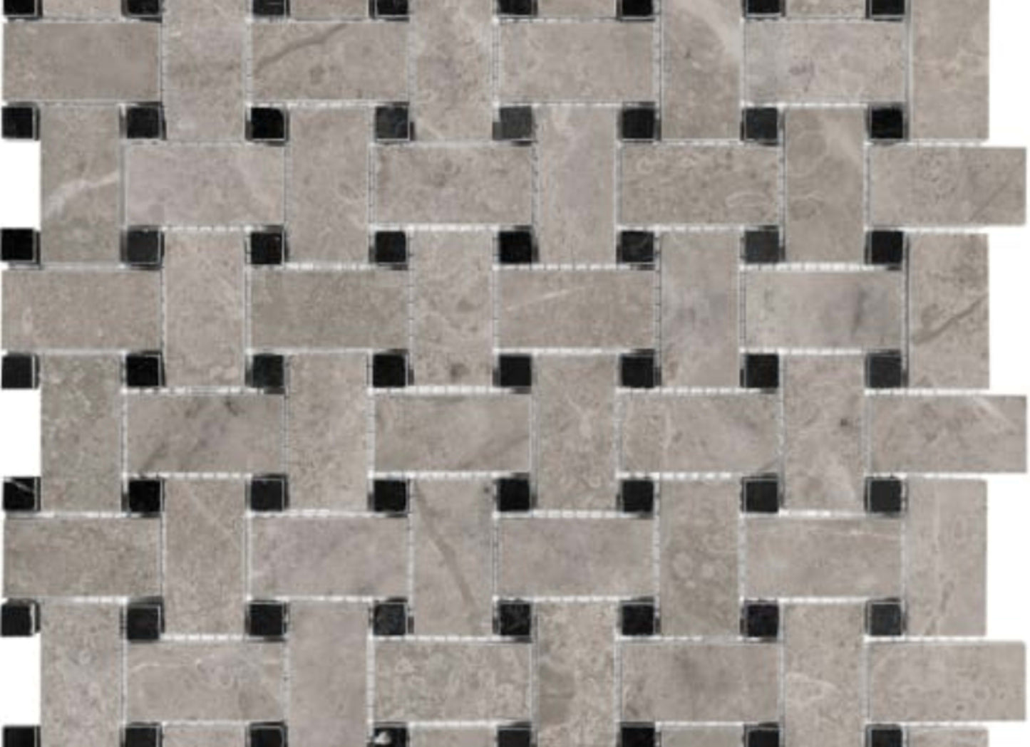 Ritz Gray in Basketweave Polished