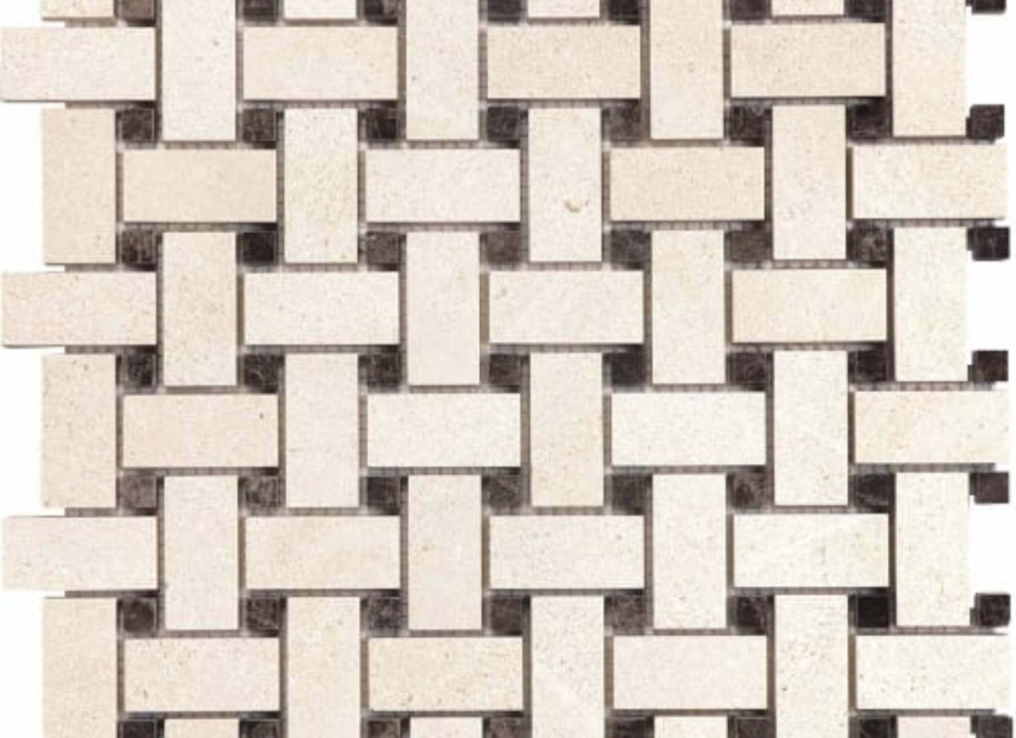 Serene Ivory in Basketweave Polished