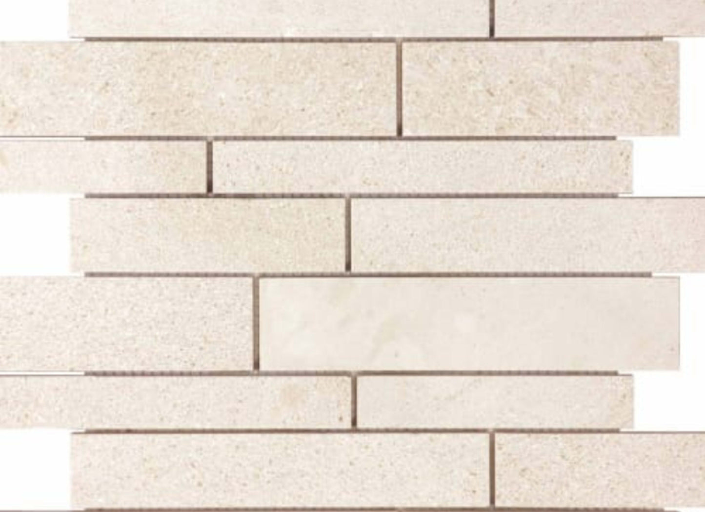 Serene Ivory in Random Strip Polished