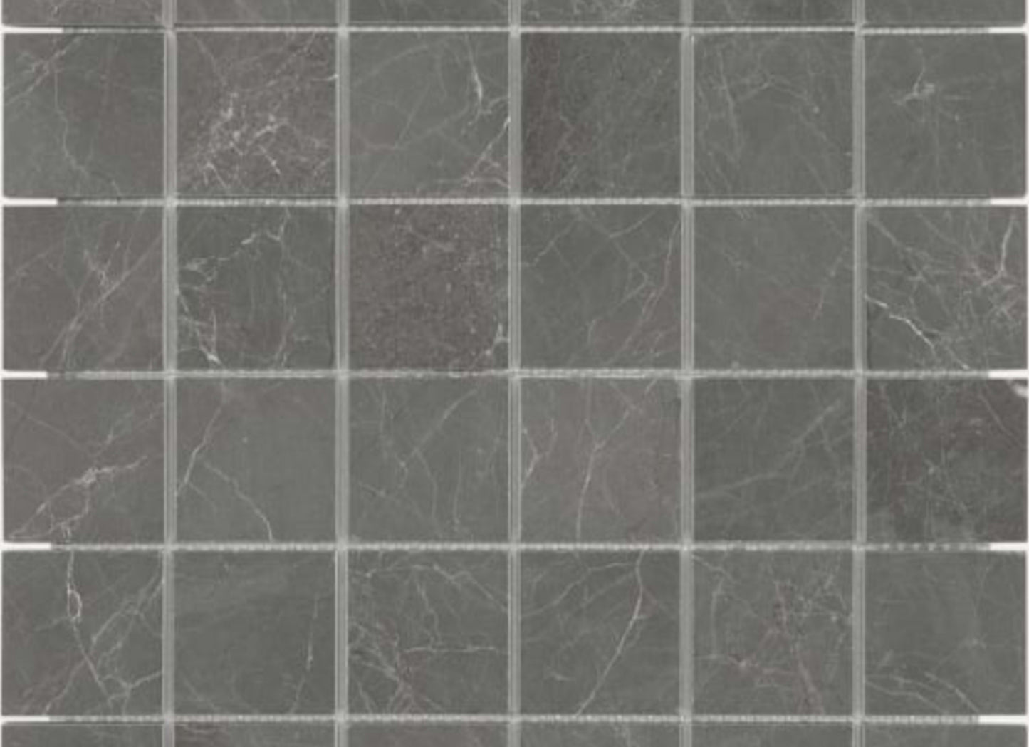 Stark Carbon in 2x2 Polished Mosaics
