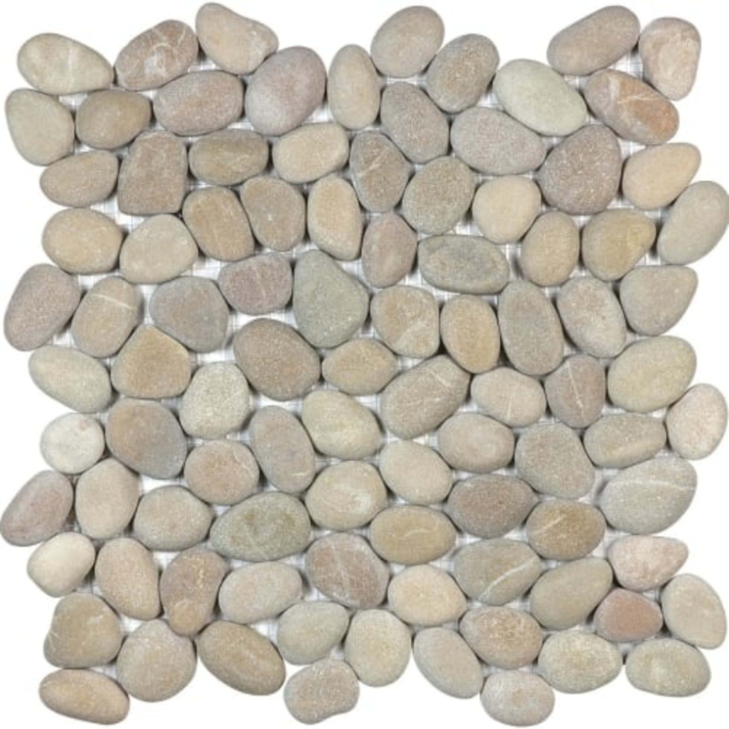 Zen in Driftwood Tan Natural Pebbles Natural Stone