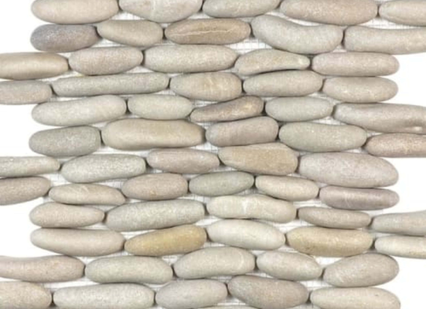 Zen in Driftwood Tan Stacked Pebbles