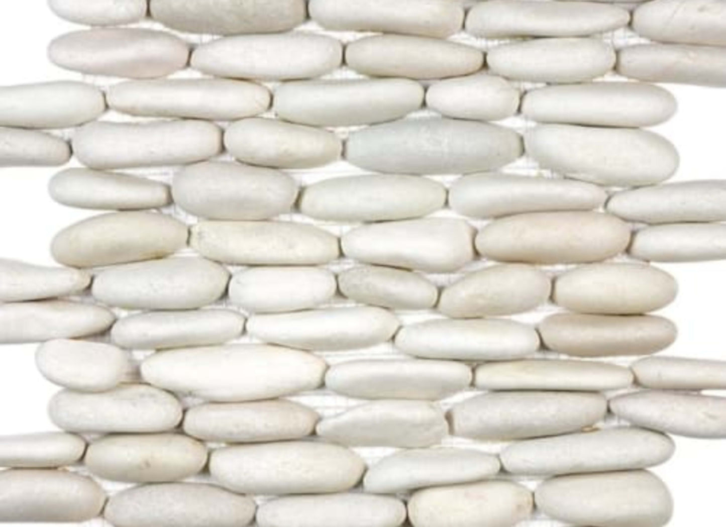 Zen in Serenity Ivory Stacked Pebbles