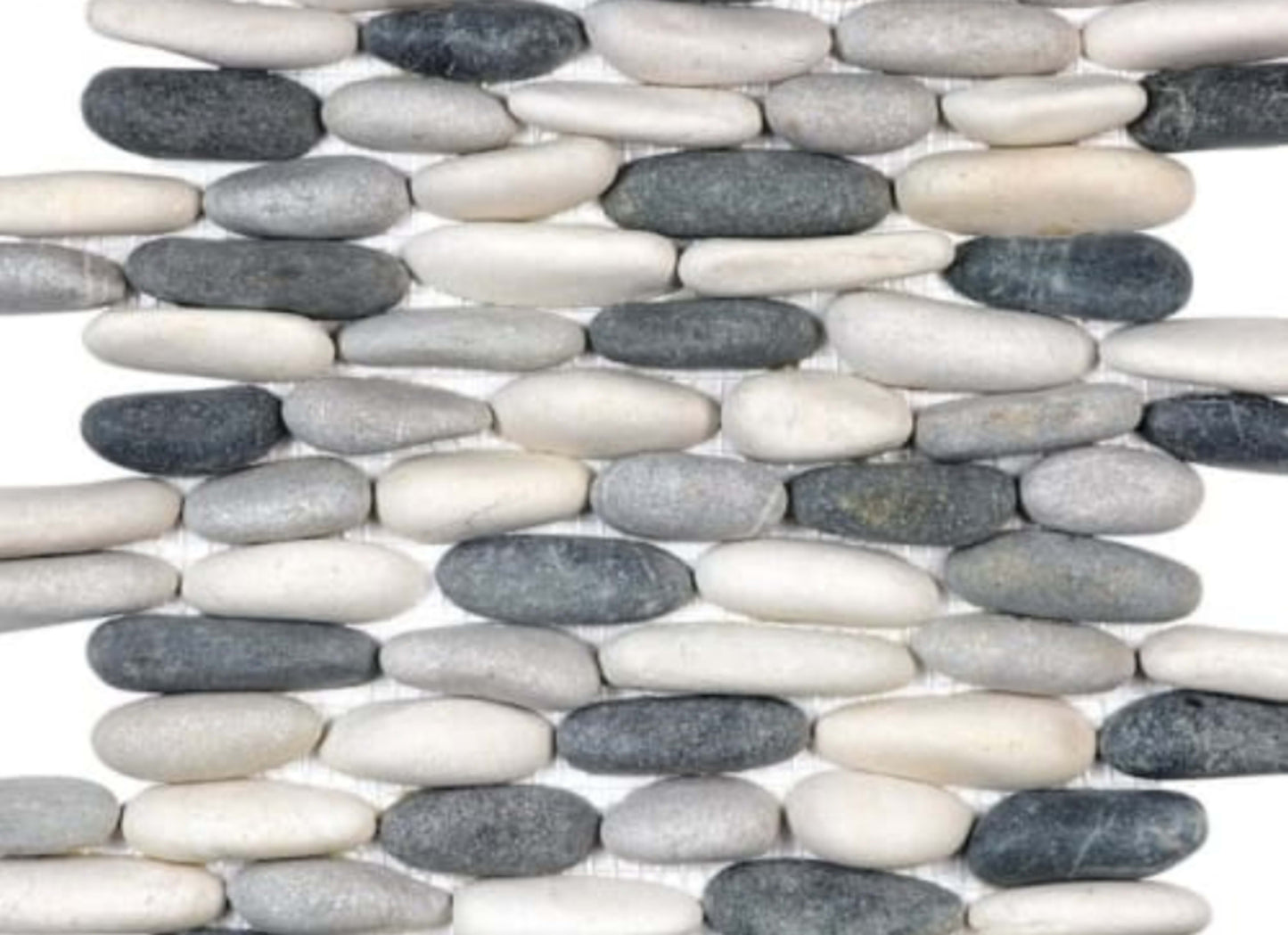 Zen in Tranquil Cool Blend Stacked Pebbles