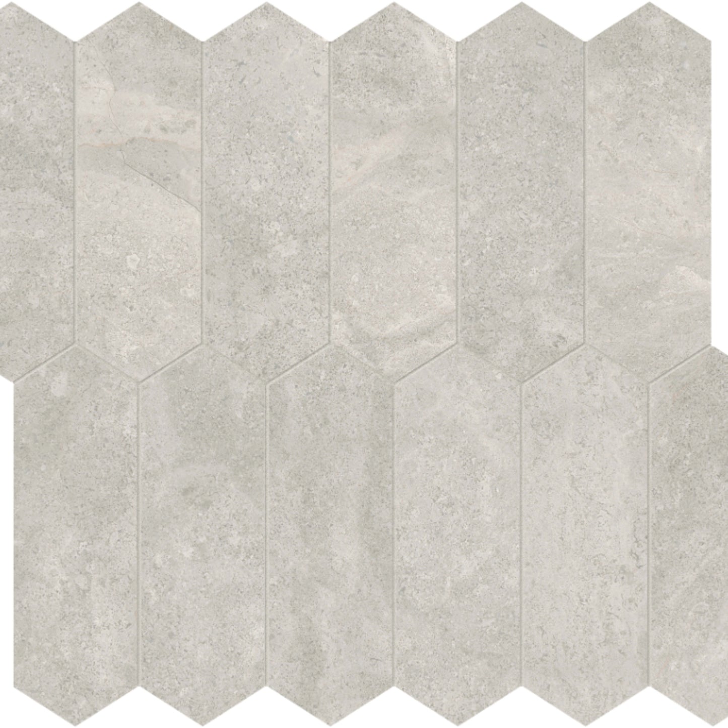 Anciano Grigio in Picket Mosaic Honed Natural Stone