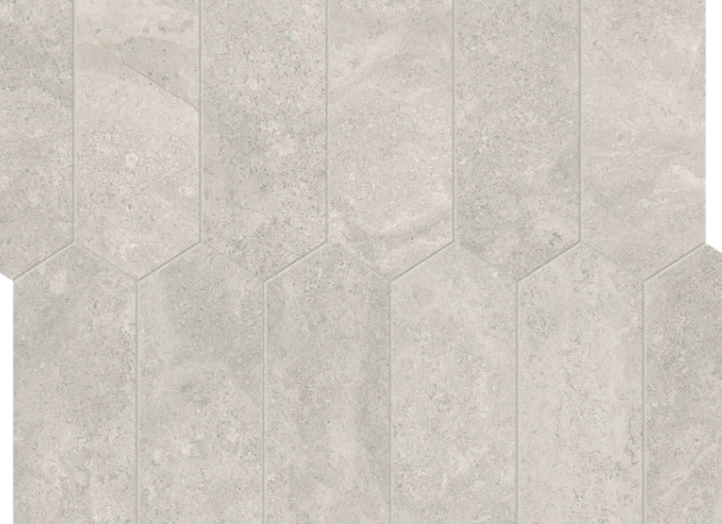 Anciano Grigio in Picket Mosaic Honed