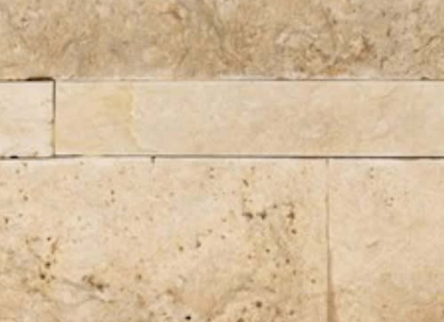 Splitface & Cubics in Siena Avorio Veincut 6x24 Split Face Wall Panels