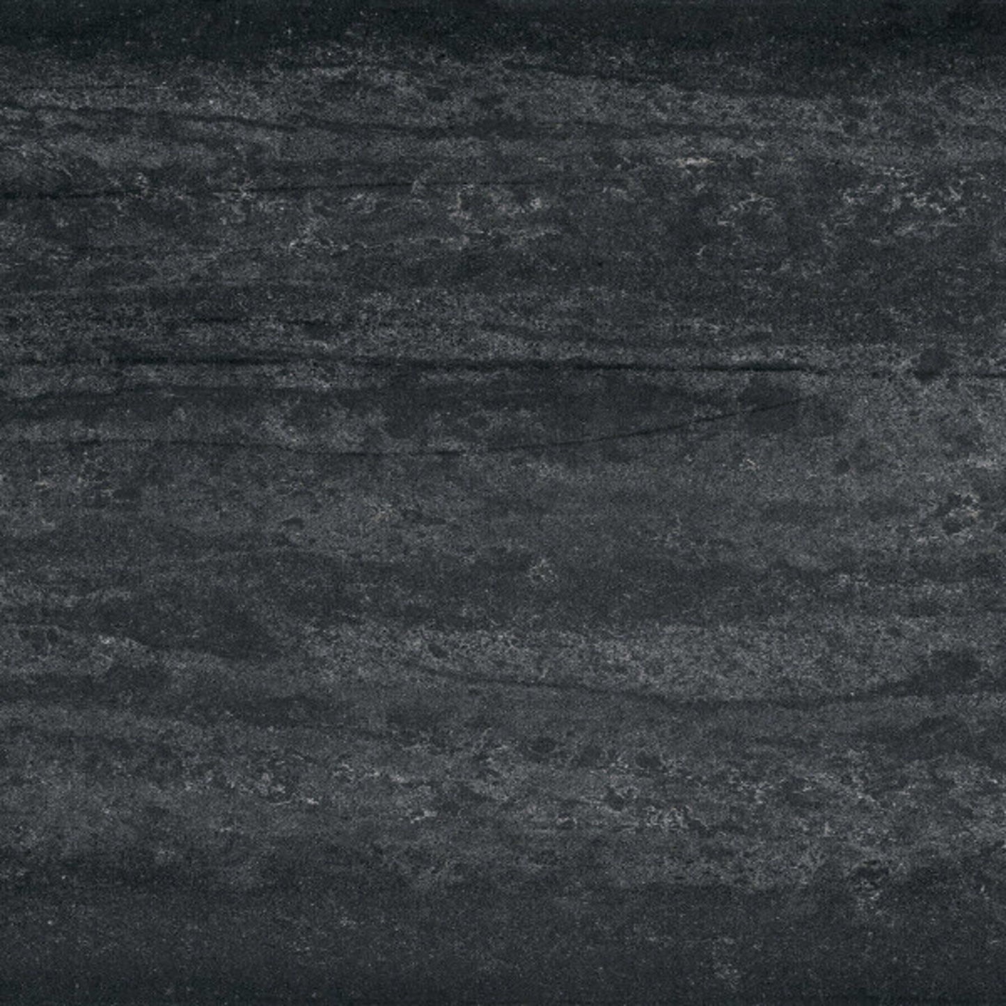 Quartz Countertop in Black Tempal Solid Surface