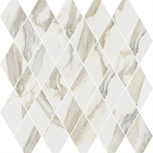 Stratus in Oro Natural - Rhomboid Mosaic Tile