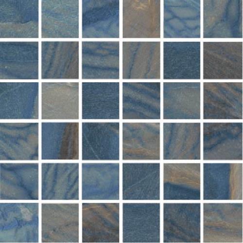 Macaubas in Azul Anticato - Mosaic Tile