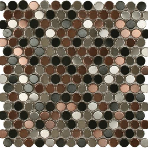 Perth Penny Rounds in Blend Brushed