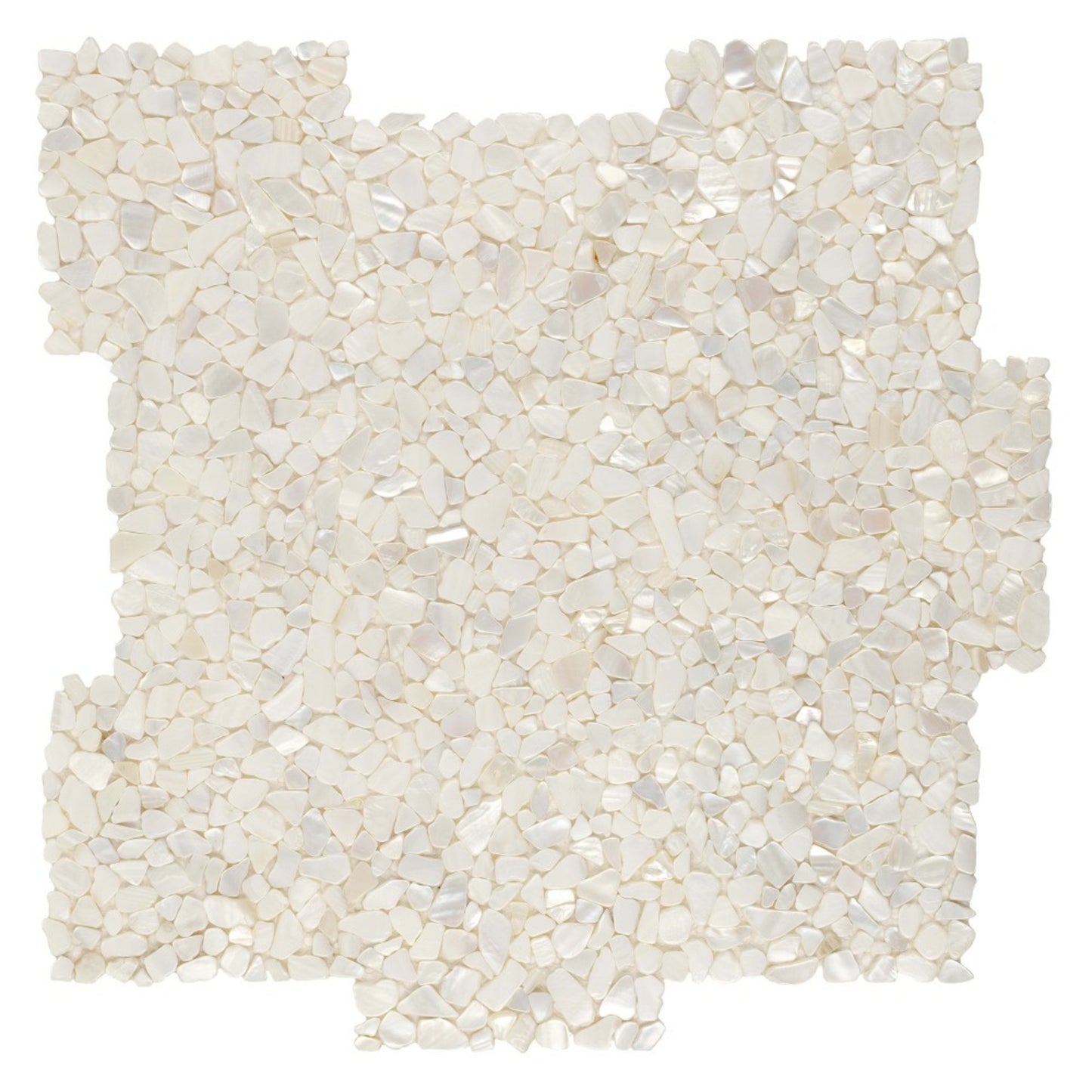 D-Lux Pearl in Pearl Slivers Natural Stone