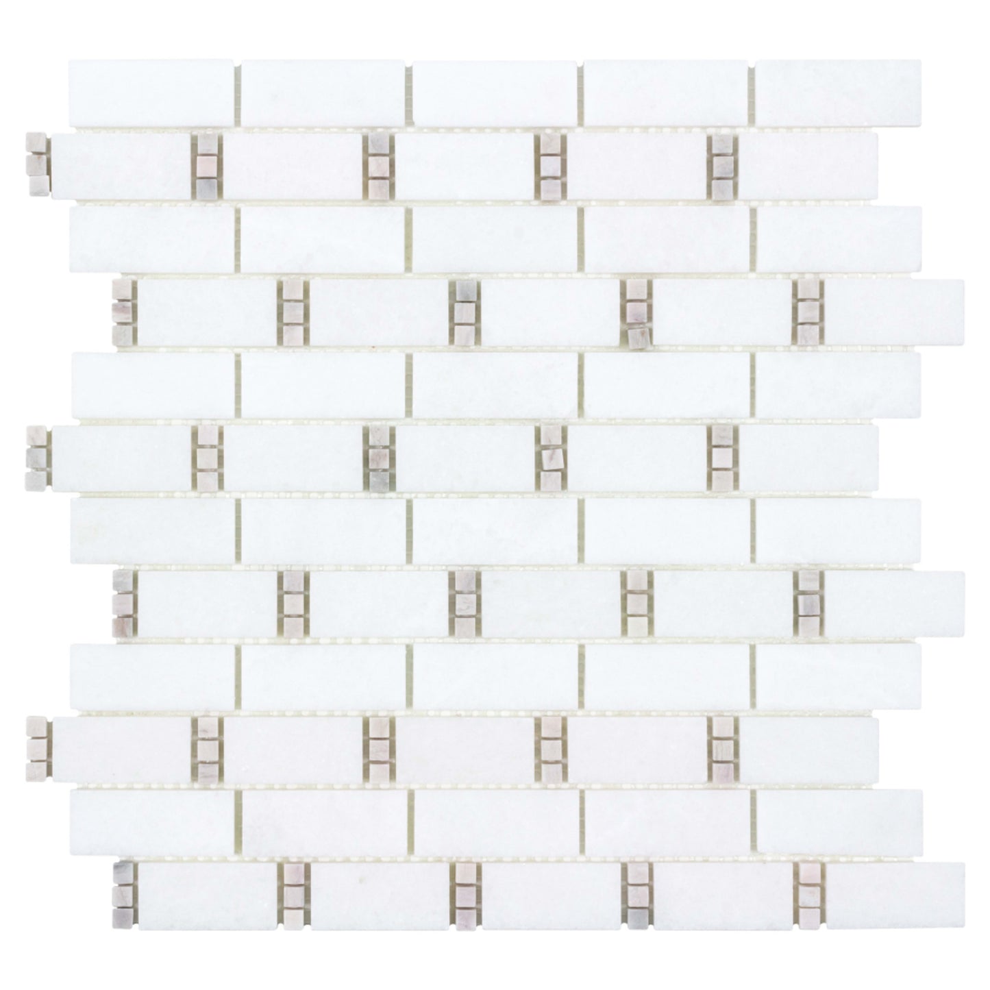 The Finish Line in Pale Beige Dominos Natural Stone
