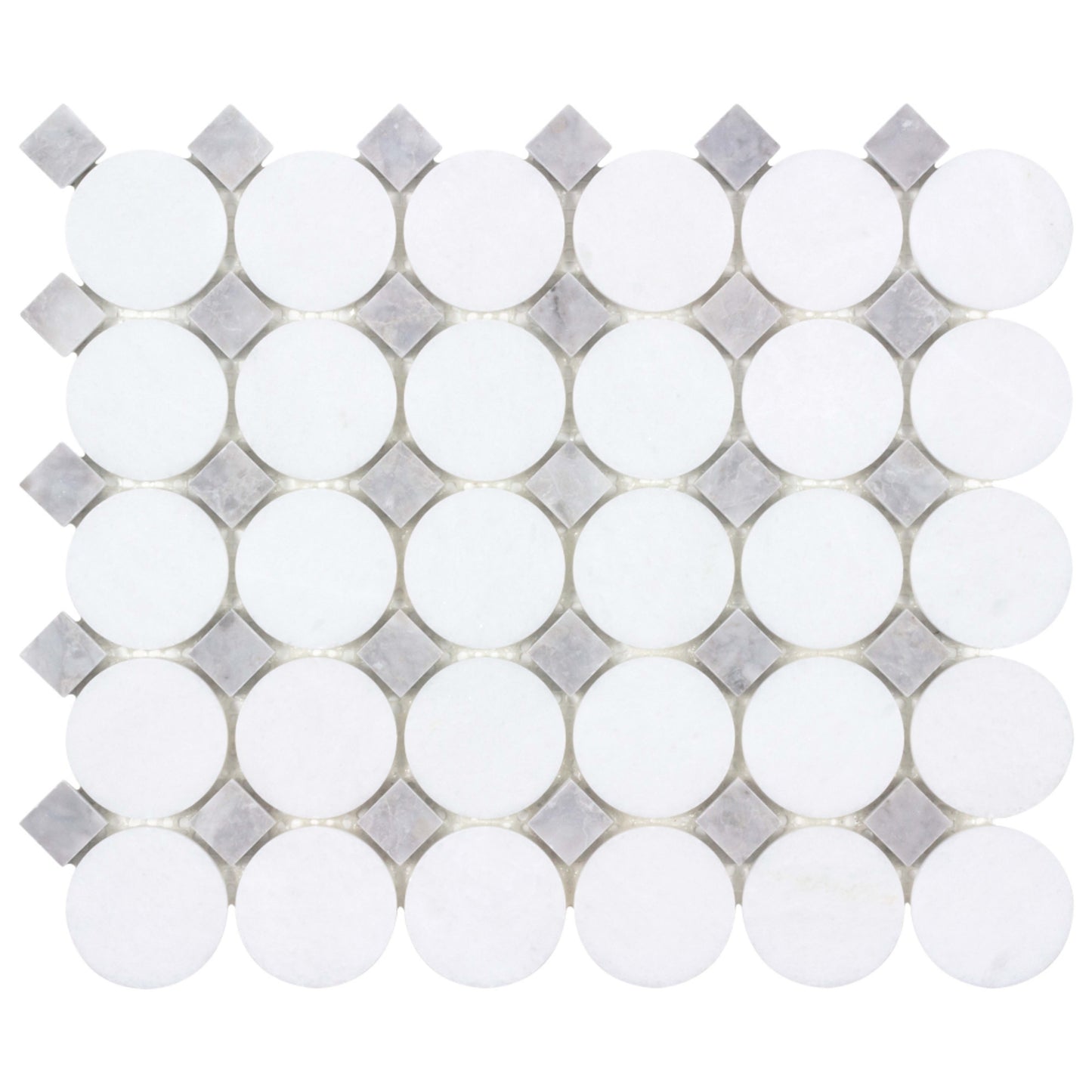 The Finish Line in Manor Gray Buttons Natural Stone