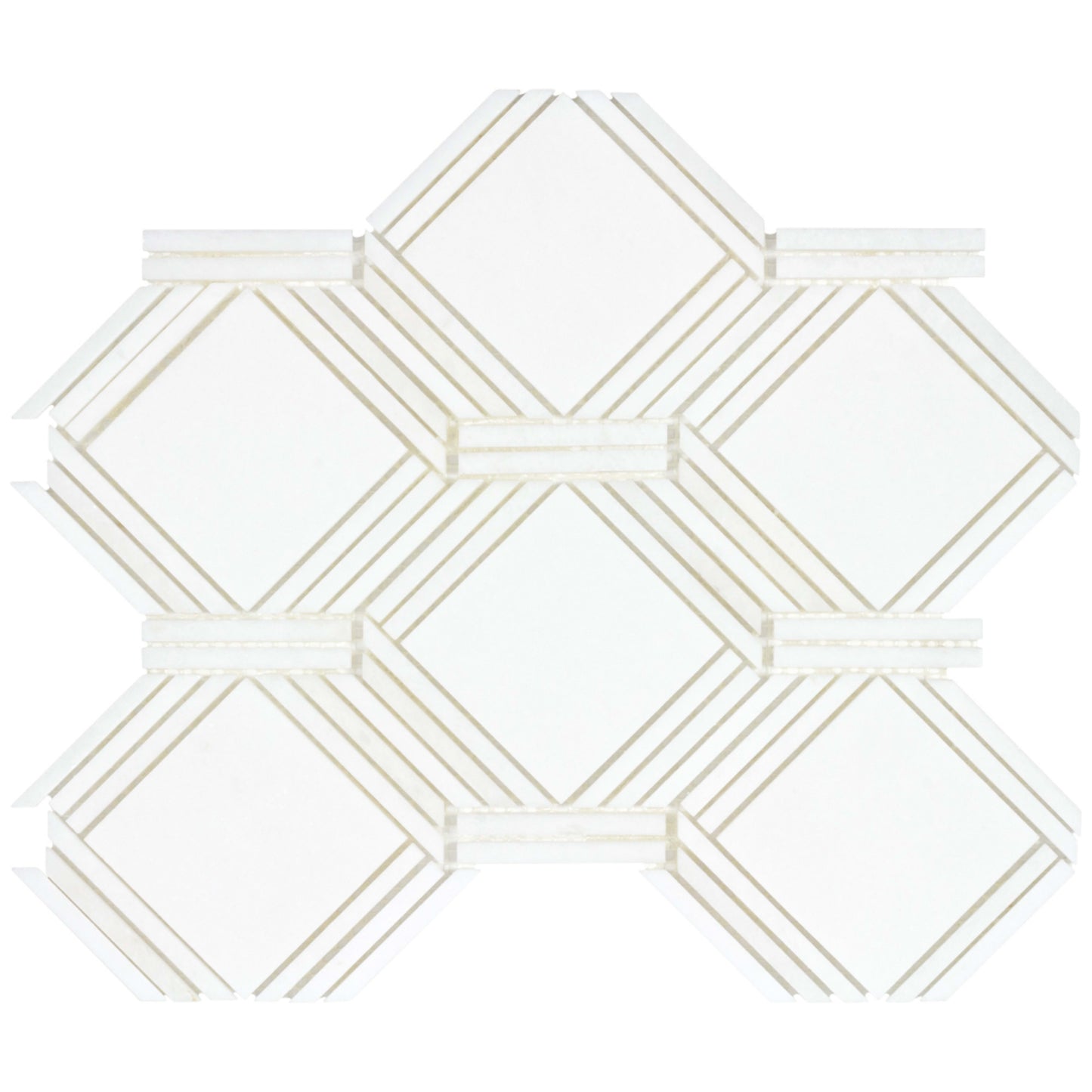 The Finish Line in Regal Regency White Natural Stone