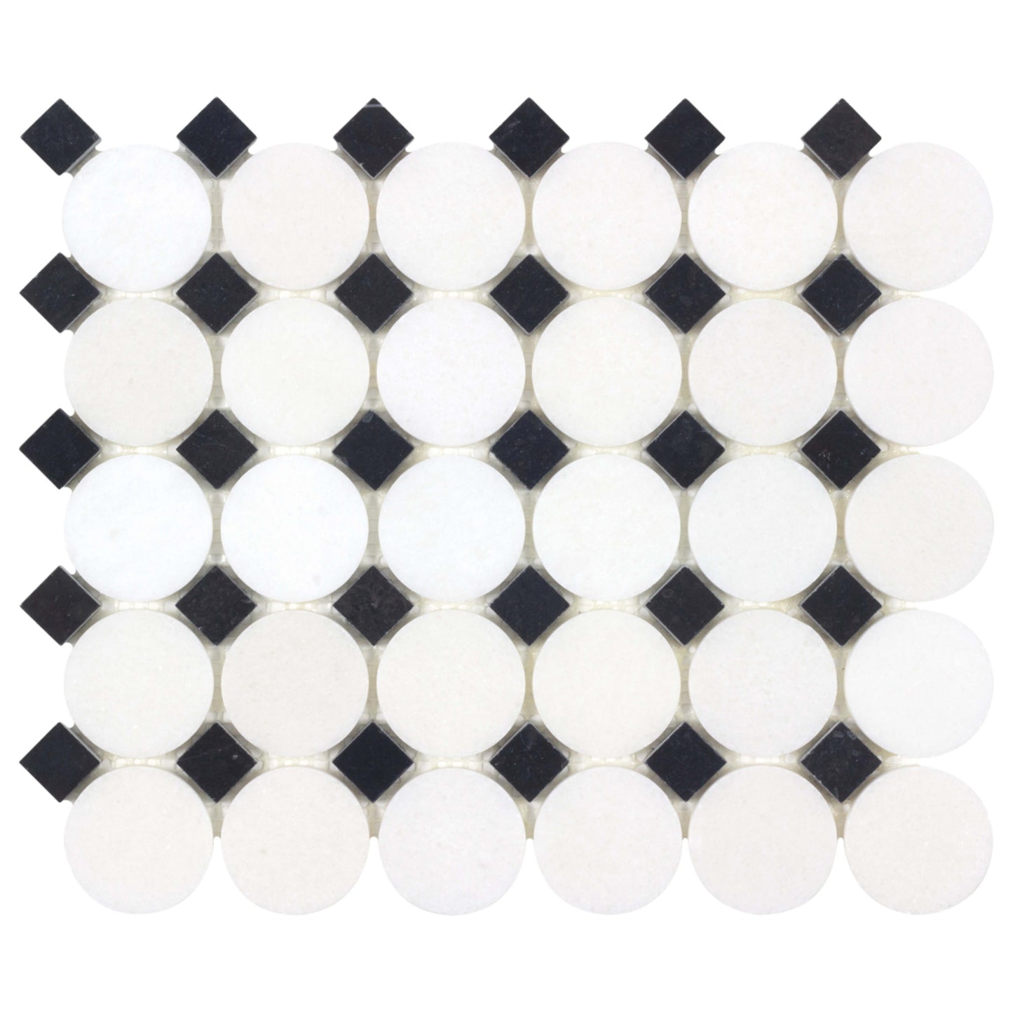 The Finish Line in Sable Black Buttons Natural Stone