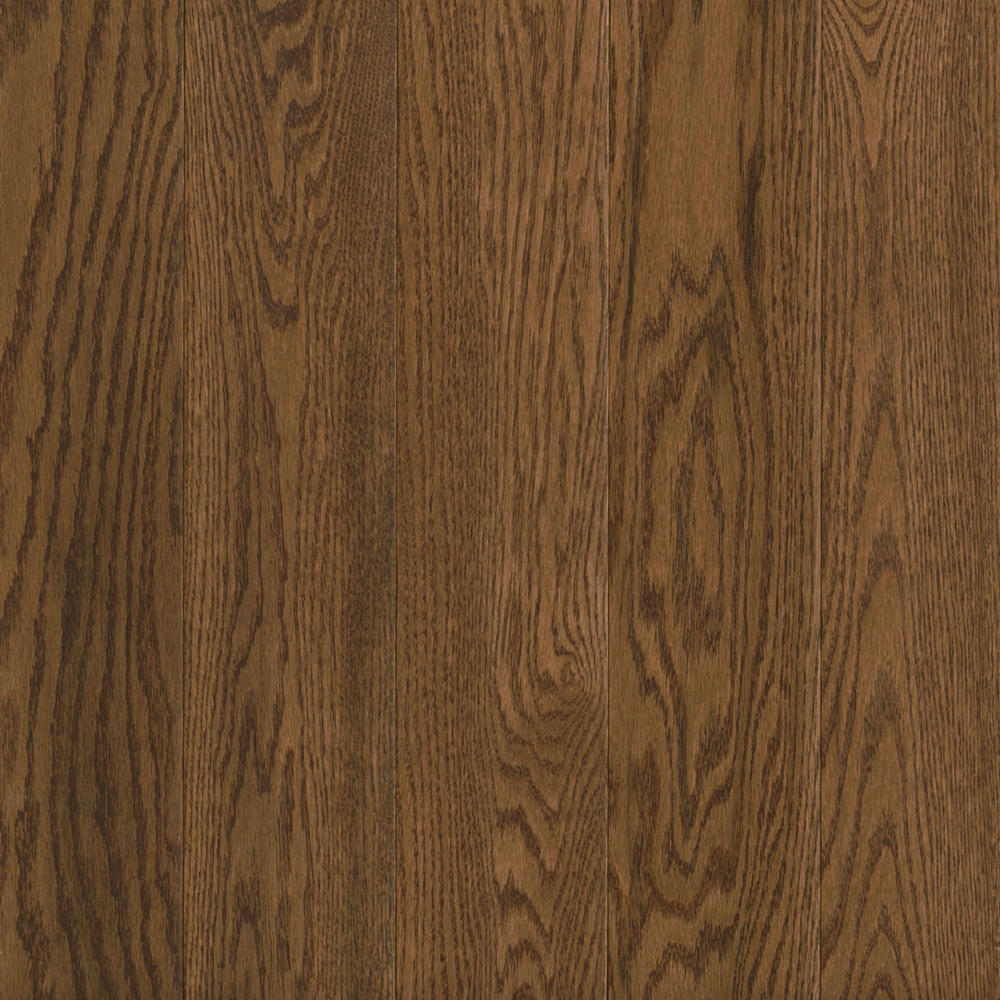 Prime Harvest Red Oak Solid in Forest Brown 5" - Low Gloss Hardwood