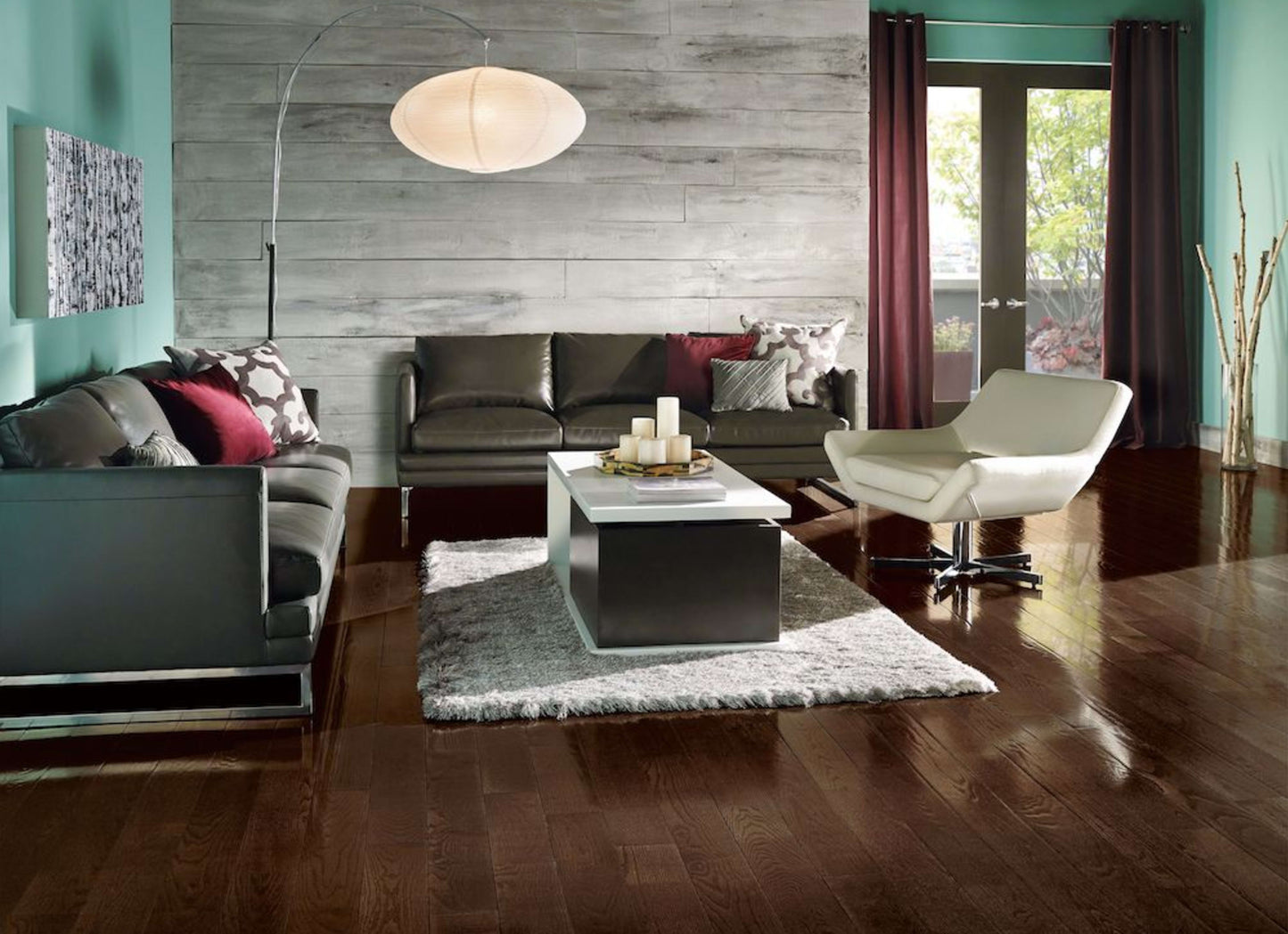 Prime Harvest White Oak Solid in Mocha 5"