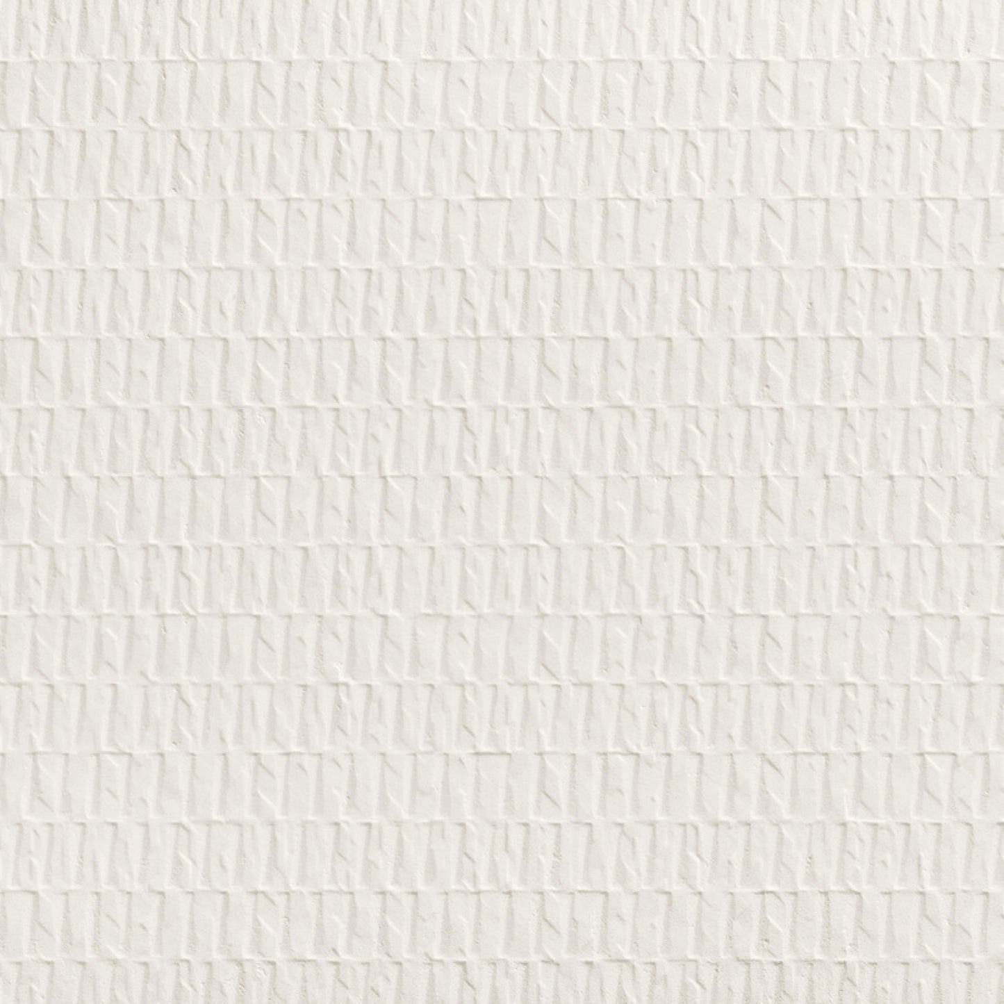 3D Wall Plaster in Origami White Tile