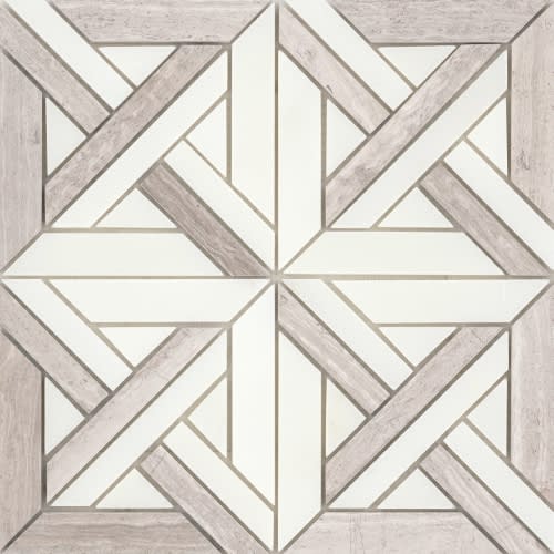 Alluro in Mini Castle Cream 12" X 12"