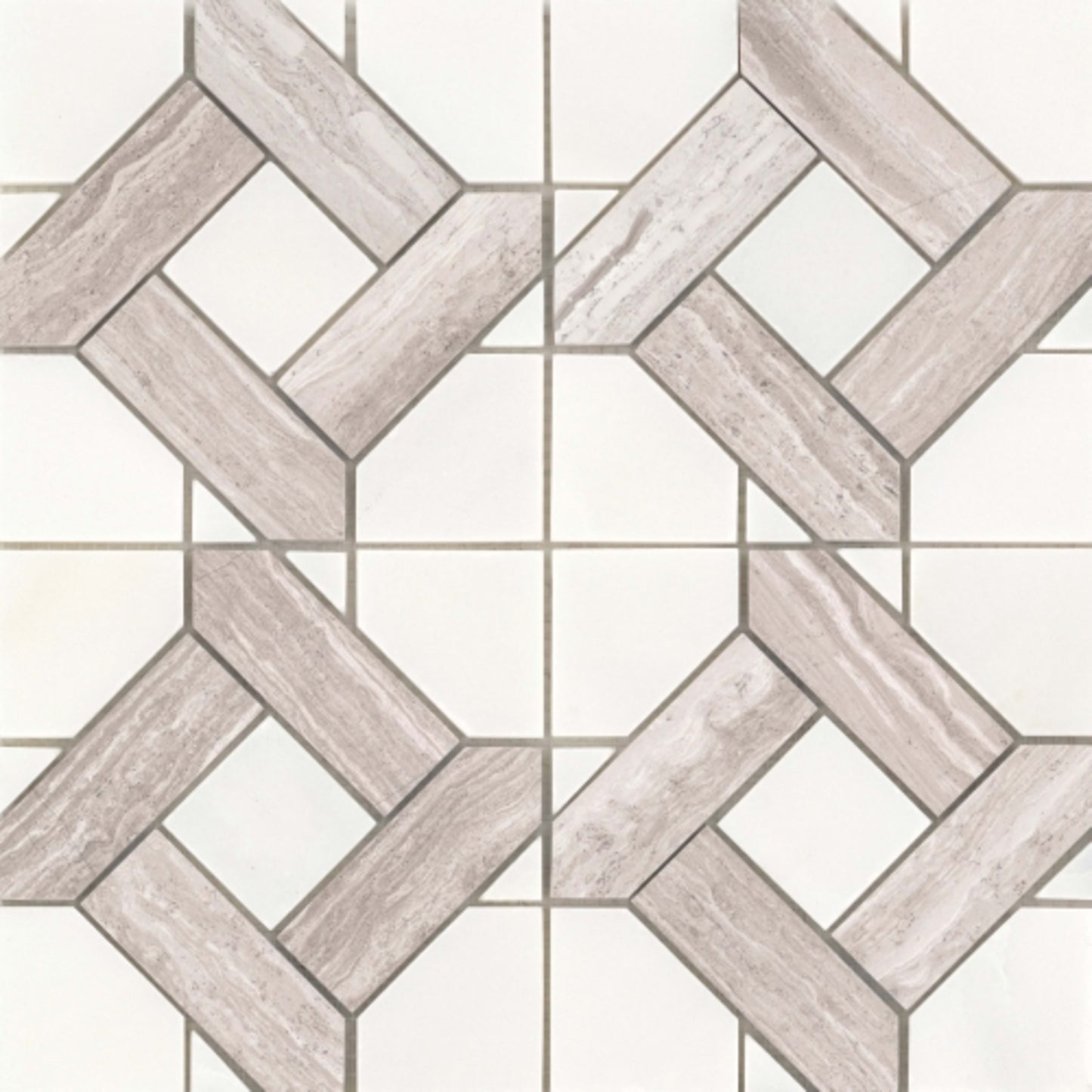 Alluro in Mini Manor Cream 12" X 12" Natural Stone