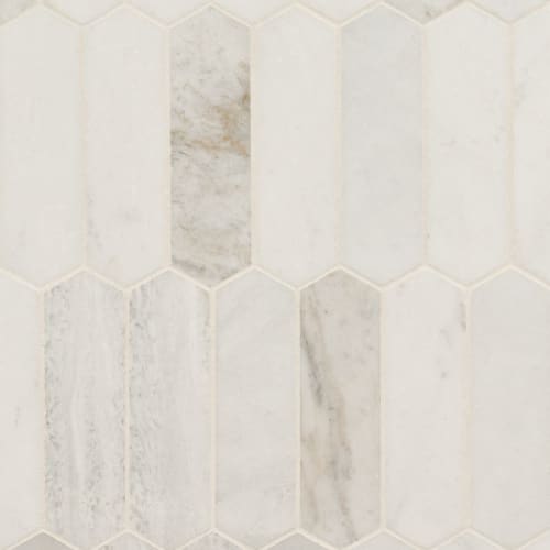 Arabescato Venato White in Arabescato Venato White Picket Honed