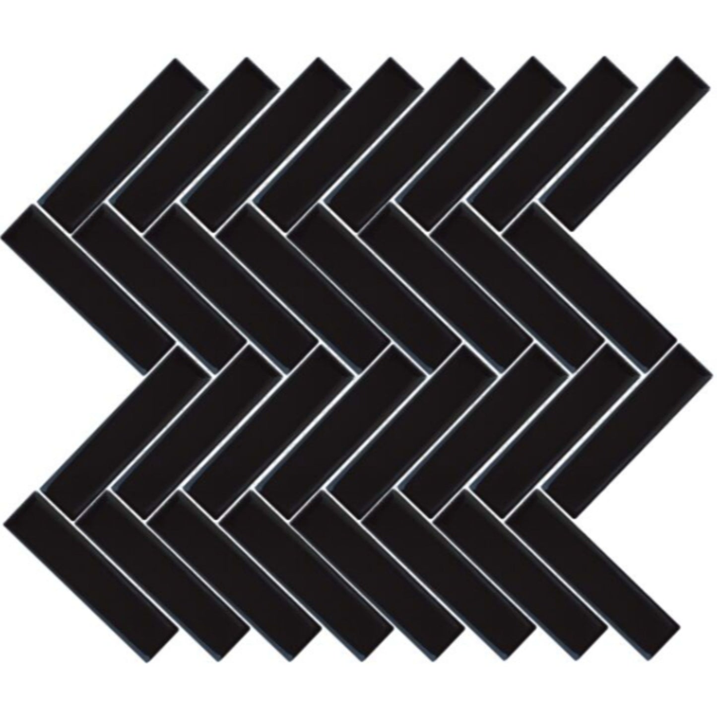 Artisan & Artisan Wall - 11x11 in Black/Glossy _ 11 X 11 Tile