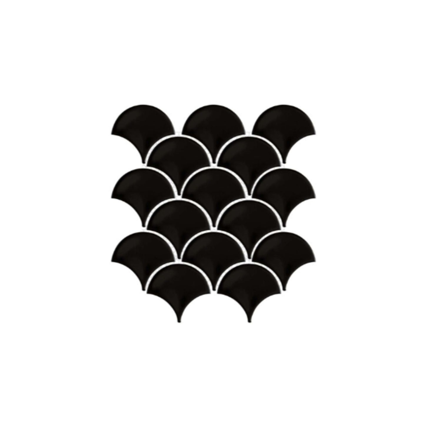 Artisan & Artisan Wall - 3x3 in Black/Glossy _ 3 X 3 Tile