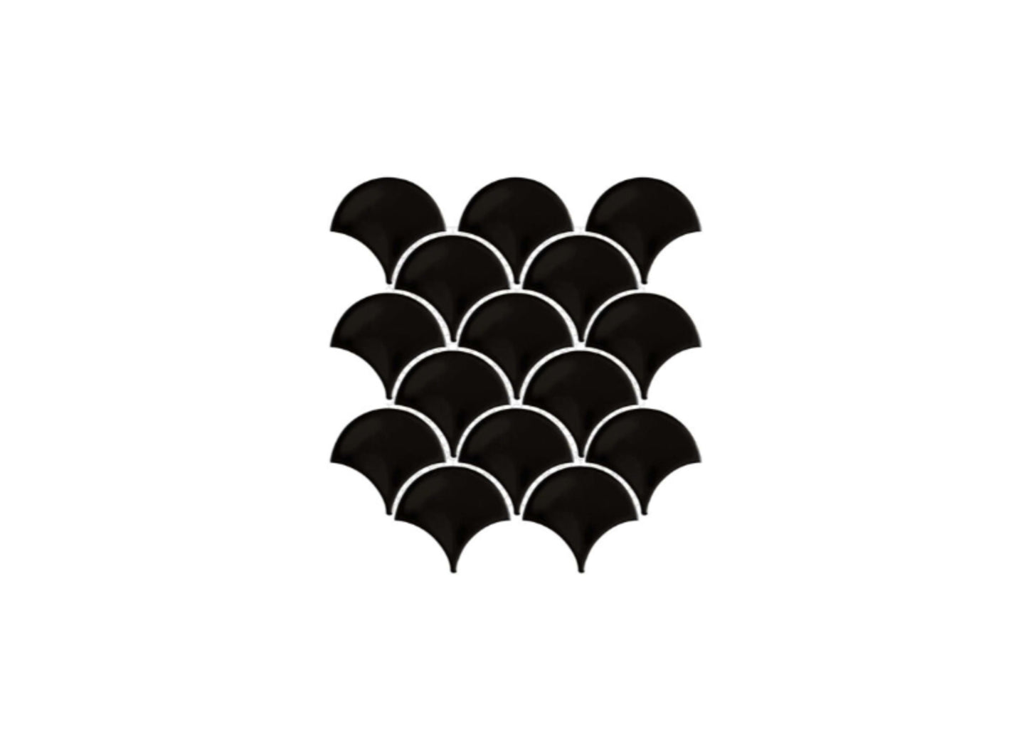 Artisan & Artisan Wall - 3x3 in Black/Glossy _ 3 X 3