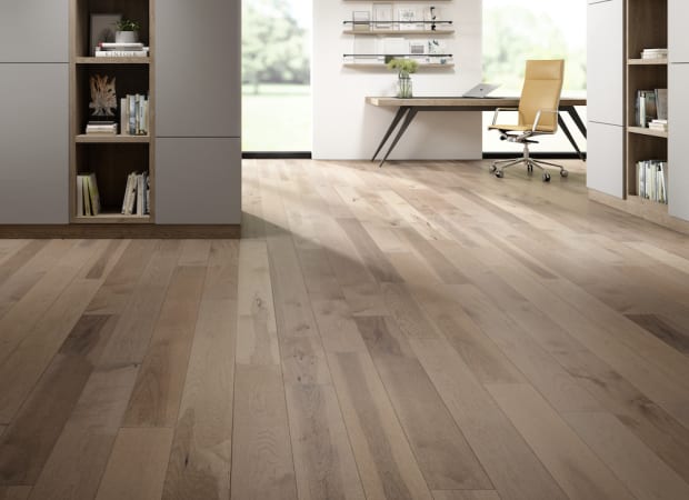 Atmosphere Collection - Smooth Hickory Engineered 1/2 in Breeze 6.5