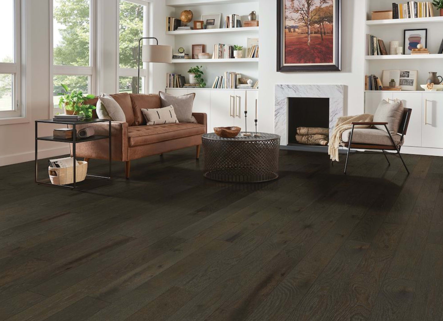 Rooted in Tradition White Oak Engineered in Oceanside Gray 6.5"