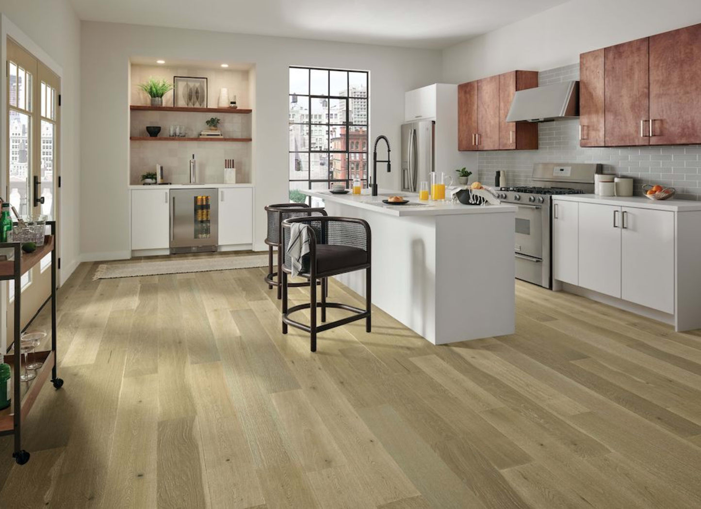 Treescape White Oak Engineered in Taupe 5"
