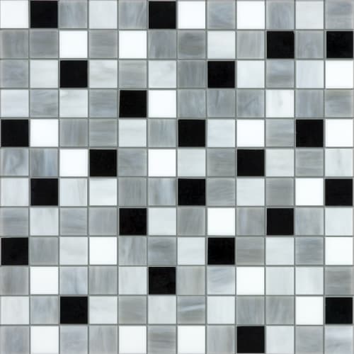 Baroque in Arabescato 1x1 Mosaic