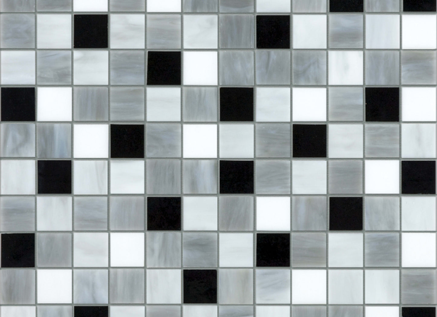 Baroque in Arabescato 1x1 Mosaic