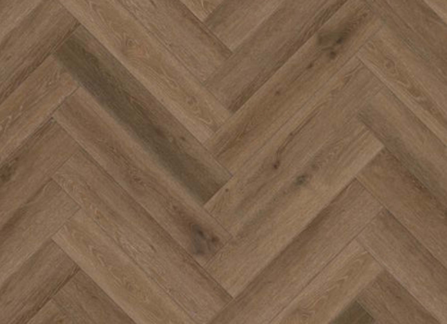 RigidCORE Herringbone in Bridgewater Brown
