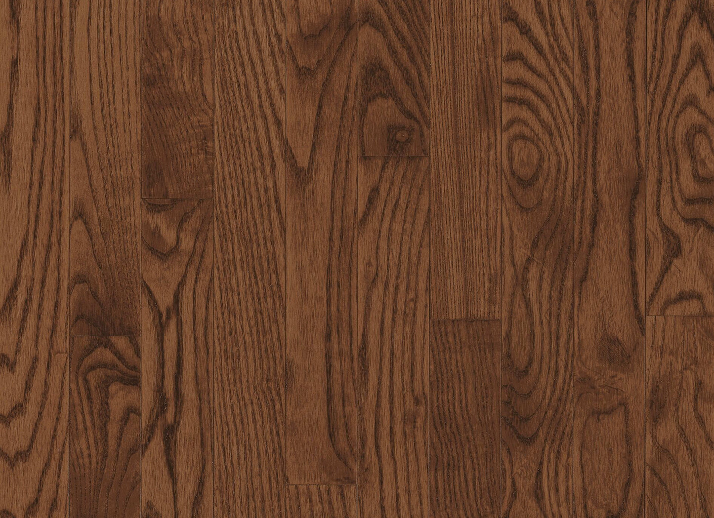 Manchester Red Oak Solid in Saddle 3.25"