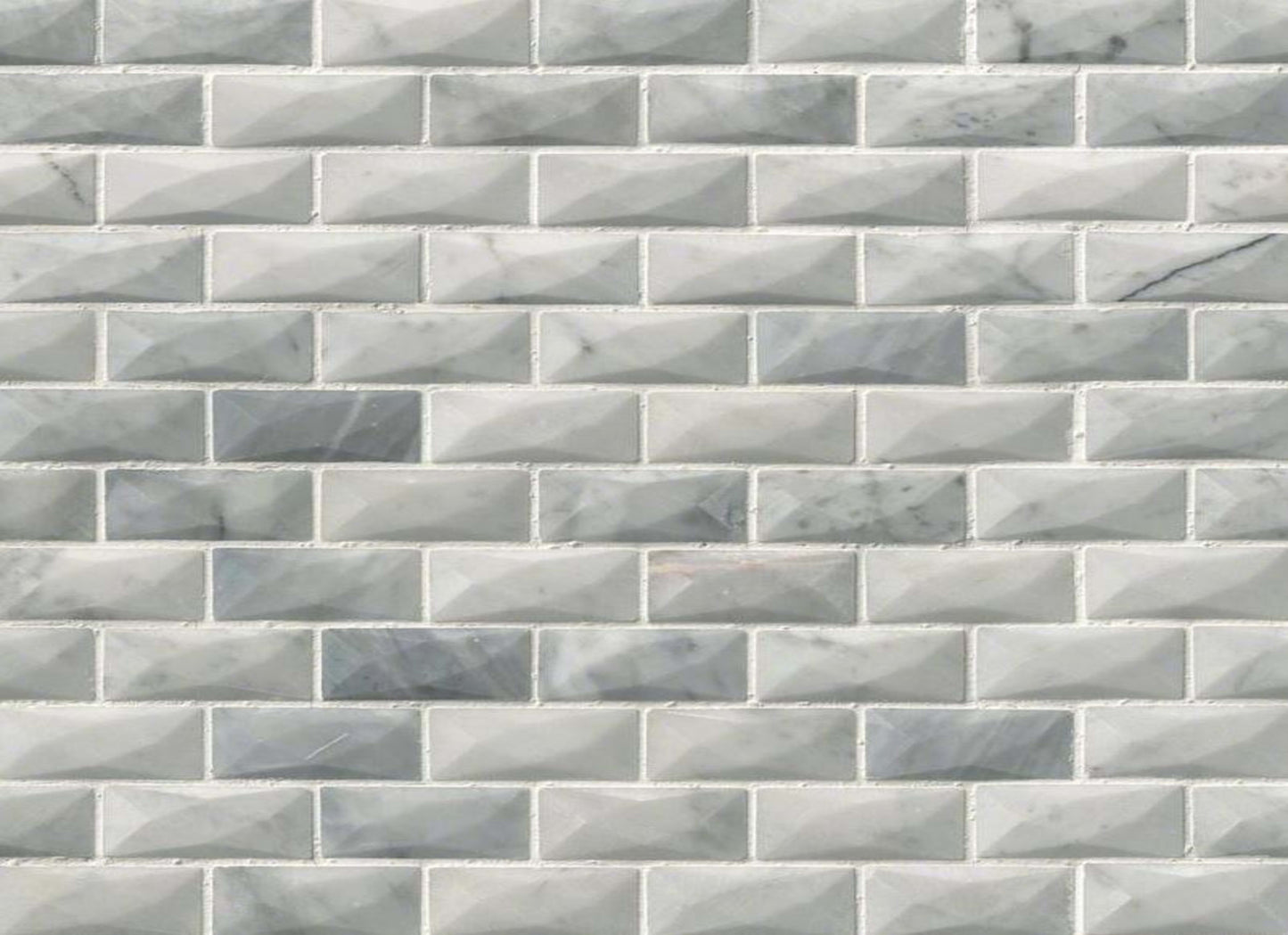 Carrara White in Carrara White - 1x2 3d