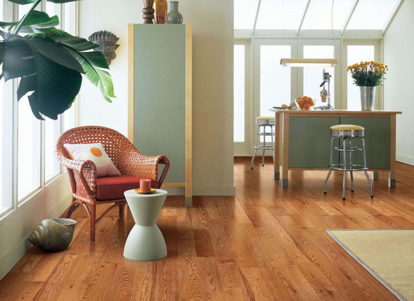 Dundee Red Oak Solid in Butterscotch 5"