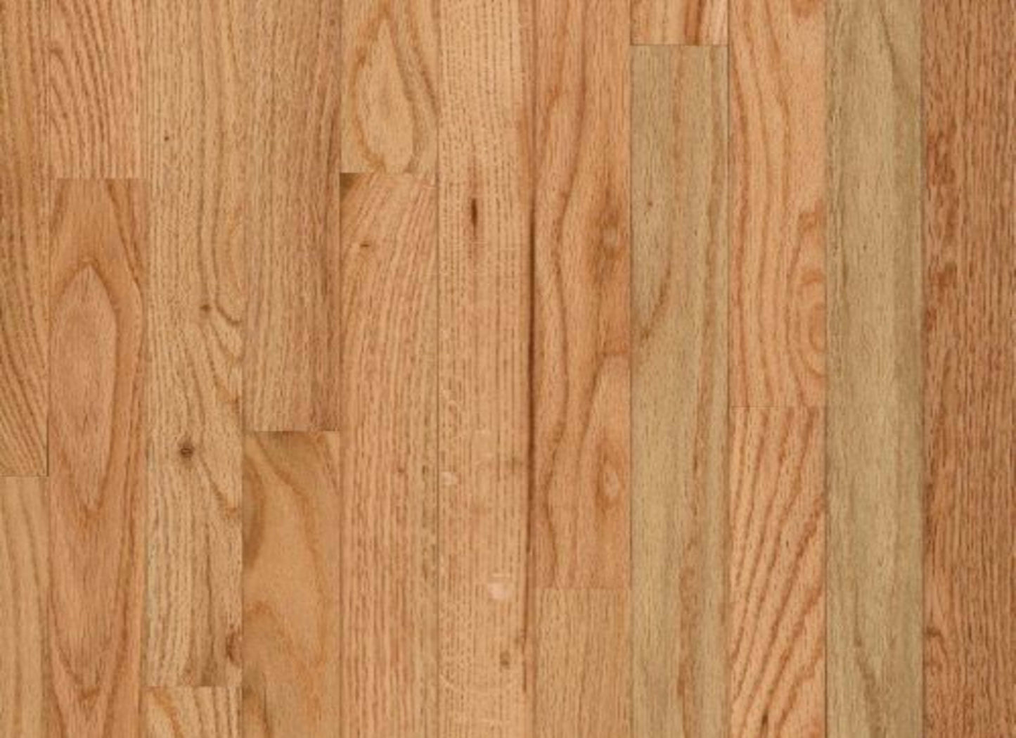 Laurel Strip Red Oak Solid in Natural 2.25"