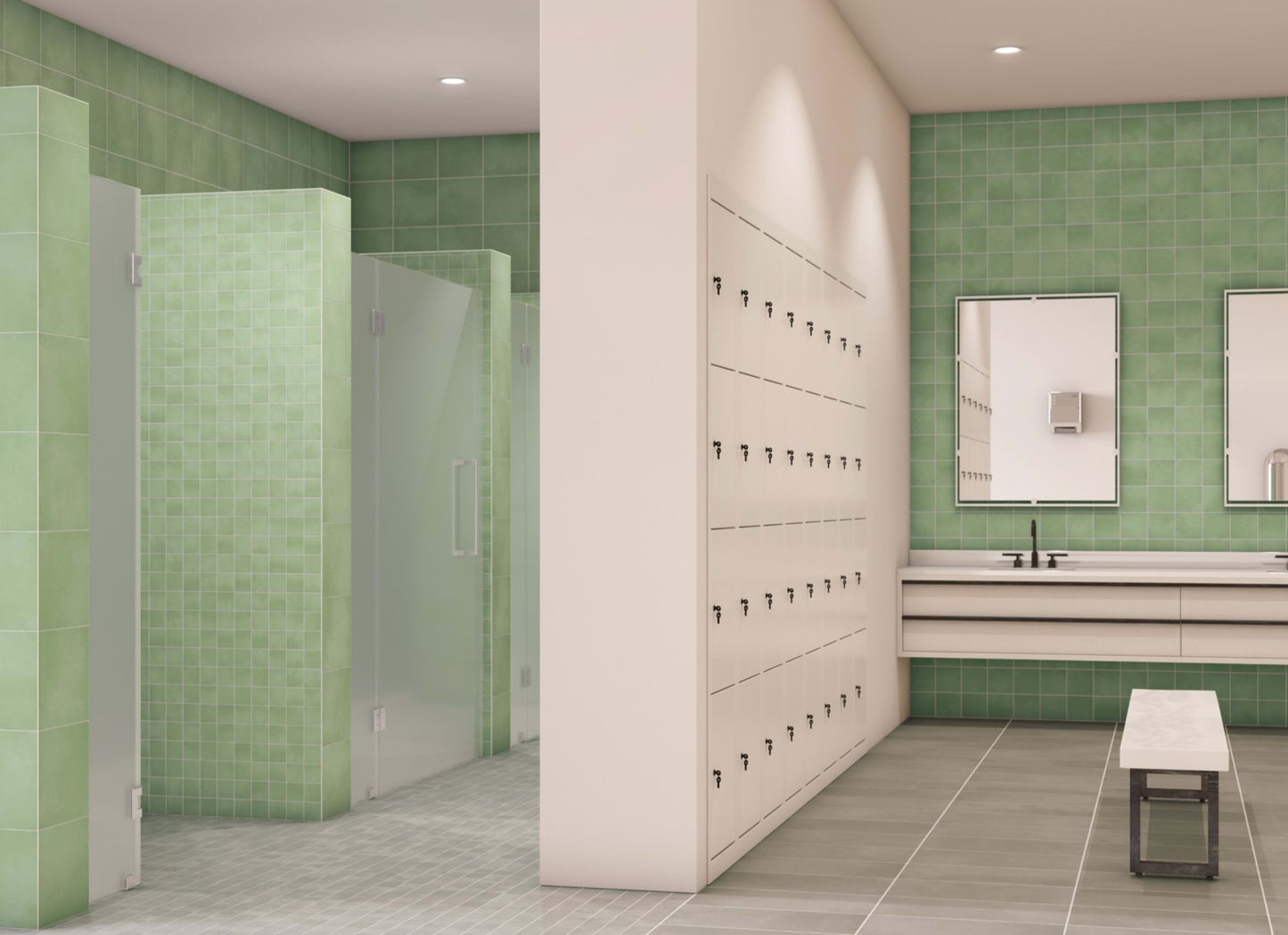 Color Blox 2.0 in Spring Sage 4"x12"