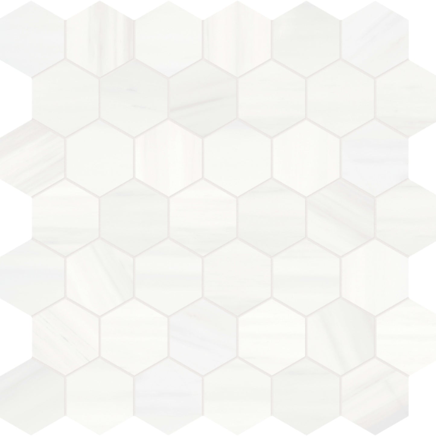 Cosmo Lumino in Hexagon Mosaic Honed Natural Stone